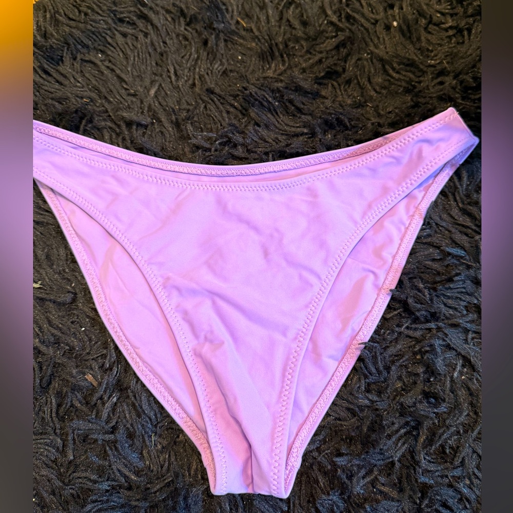 NWOT BLACKBOUGH PURPLE LAVENDER SOLID BOTTOMS size large new